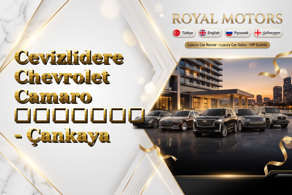 Cevizlidere Chevrolet Camaro გაყიდვა - Çankaya