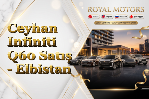 Ceyhan Infiniti Q60 Satış - Elbistan