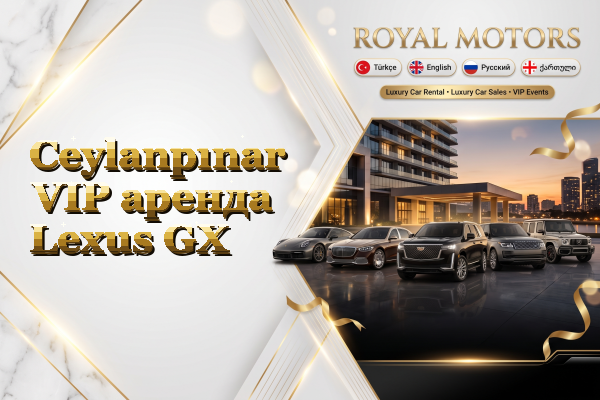 Ceylanpınar VIP аренда Lexus GX