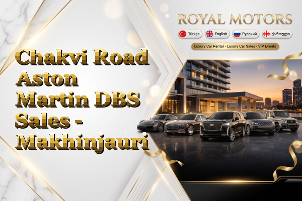 Chakvi Road Aston Martin DBS Sales - Makhinjauri