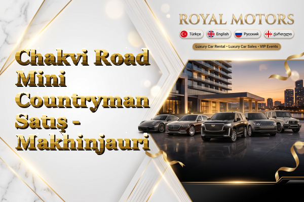 Chakvi Road Mini Countryman Satış - Makhinjauri