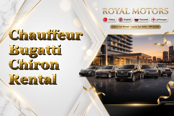 Chauffeur Bugatti Chiron Rental