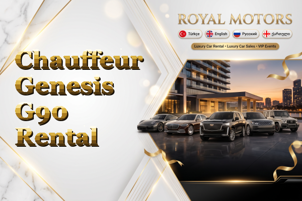 Chauffeur Genesis G90 Rental