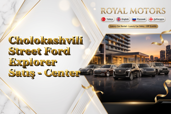 Cholokashvili Street Ford Explorer Satış - Center