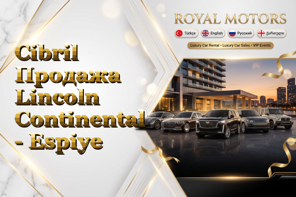 Cibril Продажа Lincoln Continental - Espiye