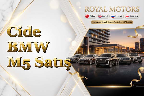 Cide BMW M5 Satış