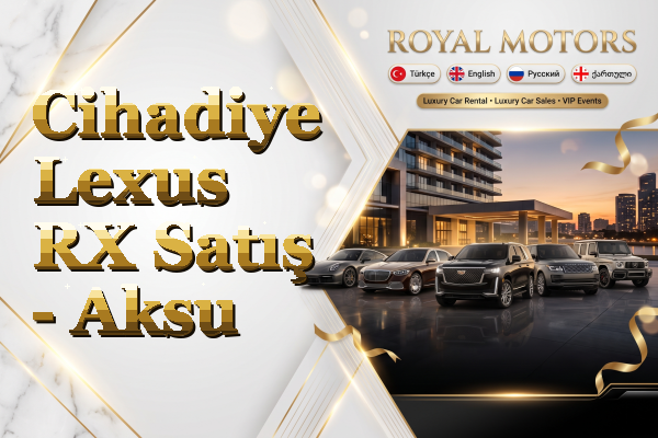 Cihadiye Lexus RX Satış - Aksu