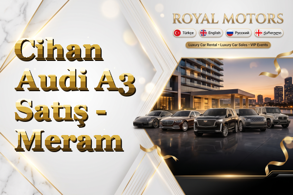 Cihan Audi A3 Satış - Meram