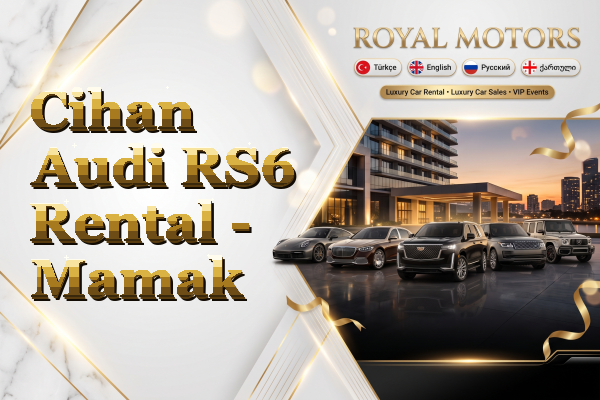 Cihan Audi RS6 Rental - Mamak