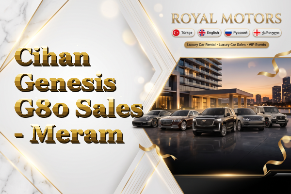 Cihan Genesis G80 Sales - Meram