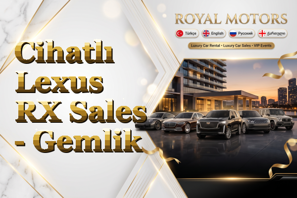 Cihatlı Lexus RX Sales - Gemlik