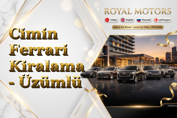 Cimin Ferrari Kiralama - Üzümlü