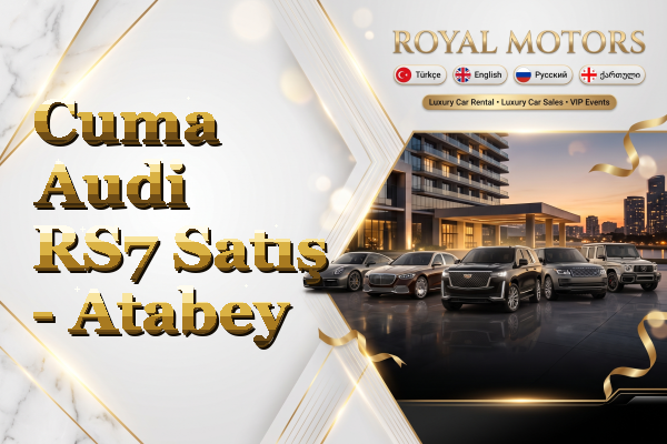 Cuma Audi RS7 Satış - Atabey