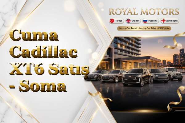 Cuma Cadillac XT6 Satış - Soma