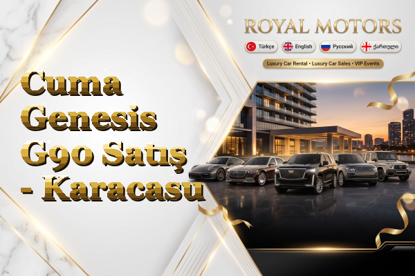Cuma Genesis G90 Satış - Karacasu