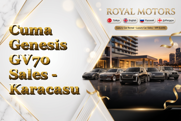 Cuma Genesis GV70 Sales - Karacasu
