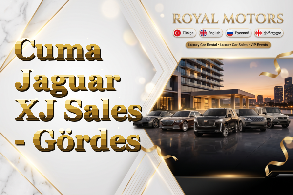 Cuma Jaguar XJ Sales - Gördes