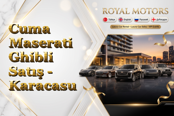 Cuma Maserati Ghibli Satış - Karacasu