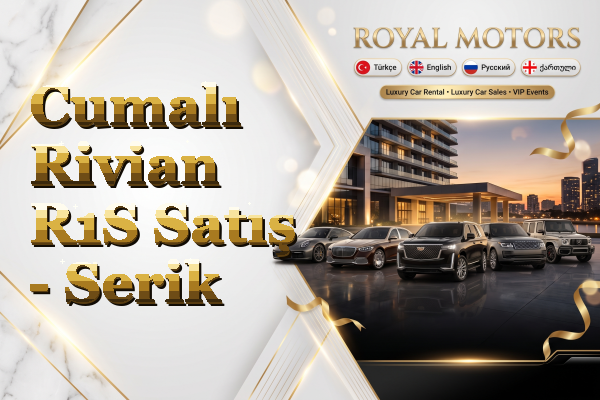 Cumalı Rivian R1S Satış - Serik