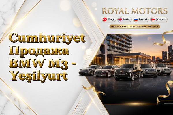 Cumhuriyet Продажа BMW M3 - Yeşilyurt