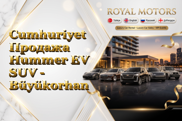 Cumhuriyet Продажа Hummer EV SUV - Büyükorhan