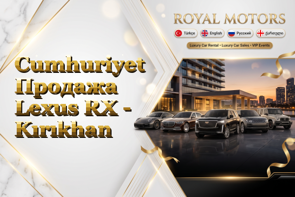 Cumhuriyet Продажа Lexus RX - Kırıkhan