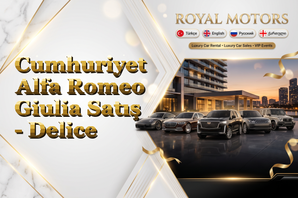 Cumhuriyet Alfa Romeo Giulia Satış - Delice