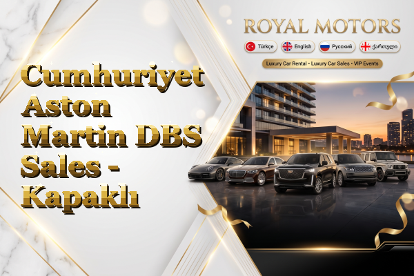 Cumhuriyet Aston Martin DBS Sales - Kapaklı