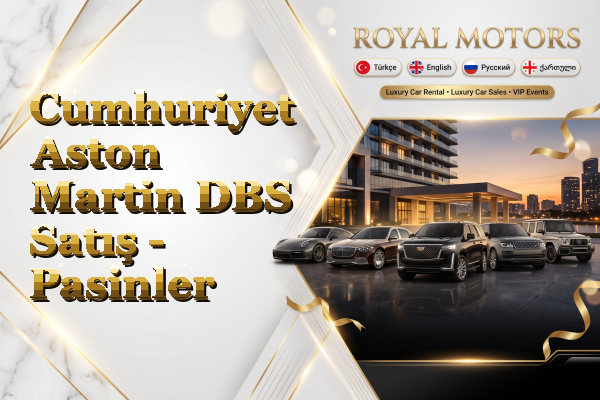 Cumhuriyet Aston Martin DBS Satış - Pasinler