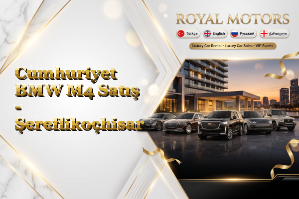 Cumhuriyet BMW M4 Satış - Şereflikoçhisar