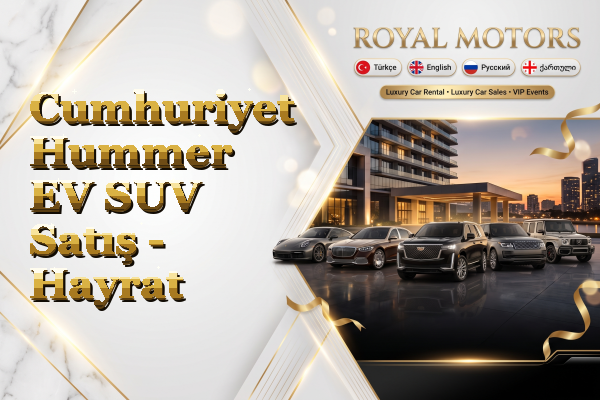Cumhuriyet Hummer EV SUV Satış - Hayrat