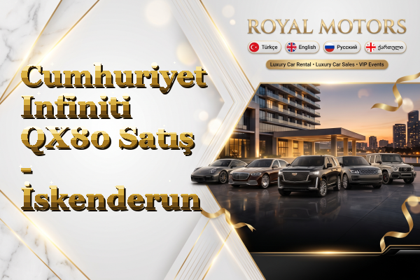 Cumhuriyet Infiniti QX80 Satış - İskenderun