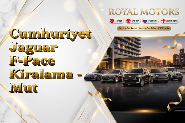 Cumhuriyet Jaguar F-Pace Kiralama - Mut