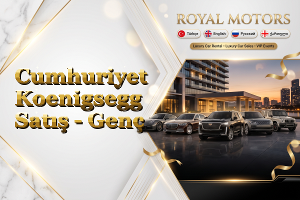 Cumhuriyet Koenigsegg Satış - Genç