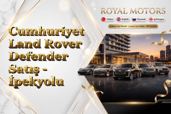 Cumhuriyet Land Rover Defender Satış - İpekyolu