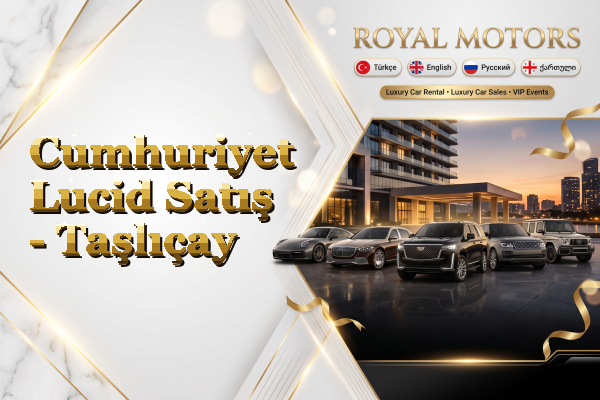 Cumhuriyet Lucid Satış - Taşlıçay
