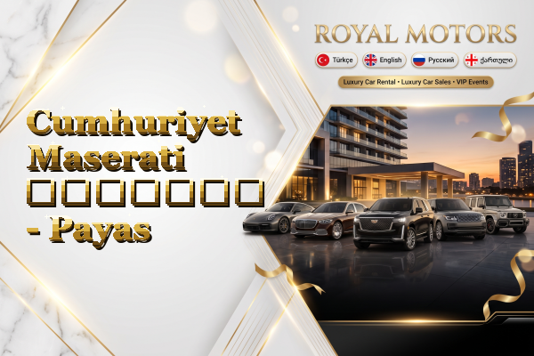 Cumhuriyet Maserati გაყიდვა - Payas