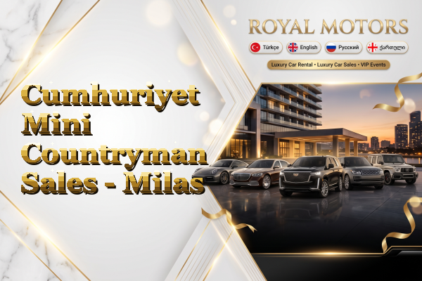 Cumhuriyet Mini Countryman Sales - Milas