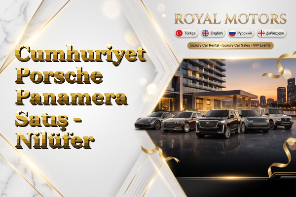 Cumhuriyet Porsche Panamera Satış - Nilüfer