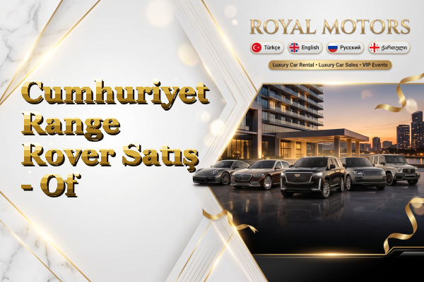 Cumhuriyet Range Rover Satış - Of