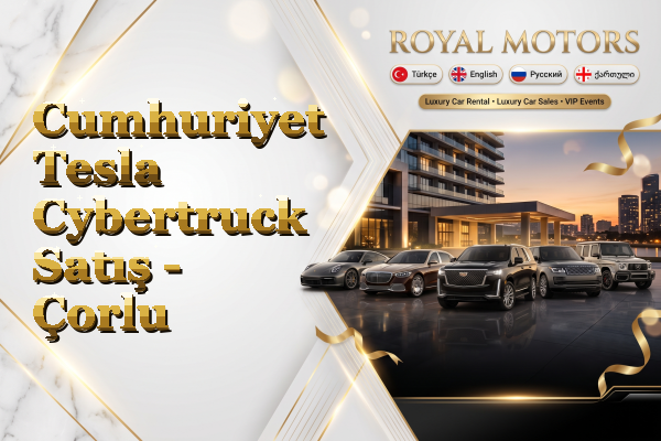 Cumhuriyet Tesla Cybertruck Satış - Çorlu