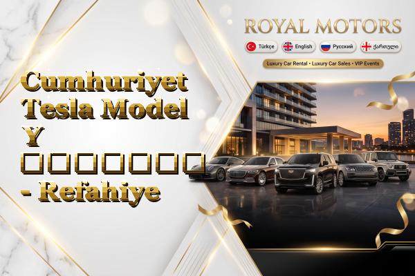 Cumhuriyet Tesla Model Y გაყიდვა - Refahiye