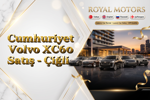 Cumhuriyet Volvo XC60 Satış - Çiğli