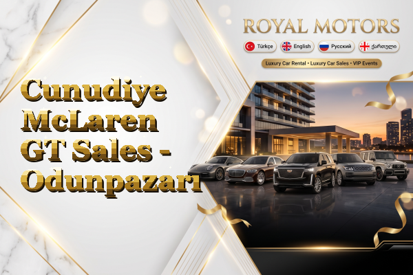 Cunudiye McLaren GT Sales - Odunpazarı