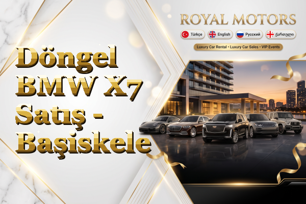 Döngel BMW X7 Satış - Başiskele