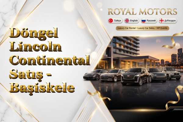 Döngel Lincoln Continental Satış - Başiskele