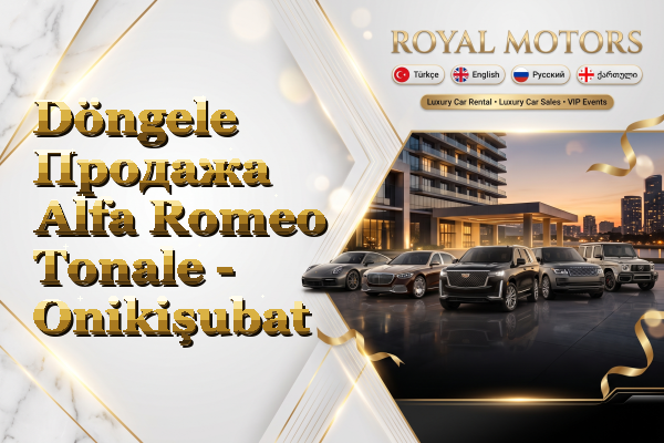 Döngele Продажа Alfa Romeo Tonale - Onikişubat