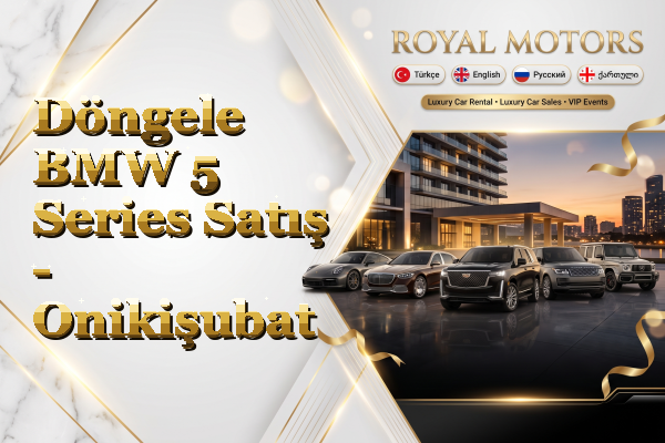 Döngele BMW 5 Series Satış - Onikişubat