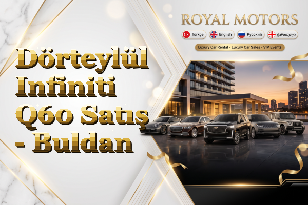 Dörteylül Infiniti Q60 Satış - Buldan