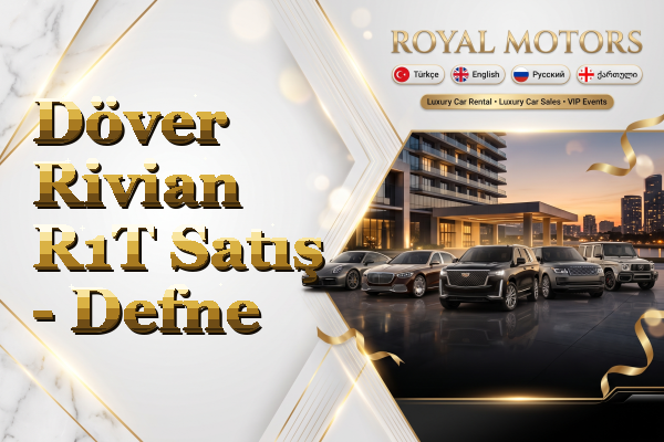 Döver Rivian R1T Satış - Defne